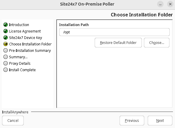 On-Premise Poller Linux Install 4