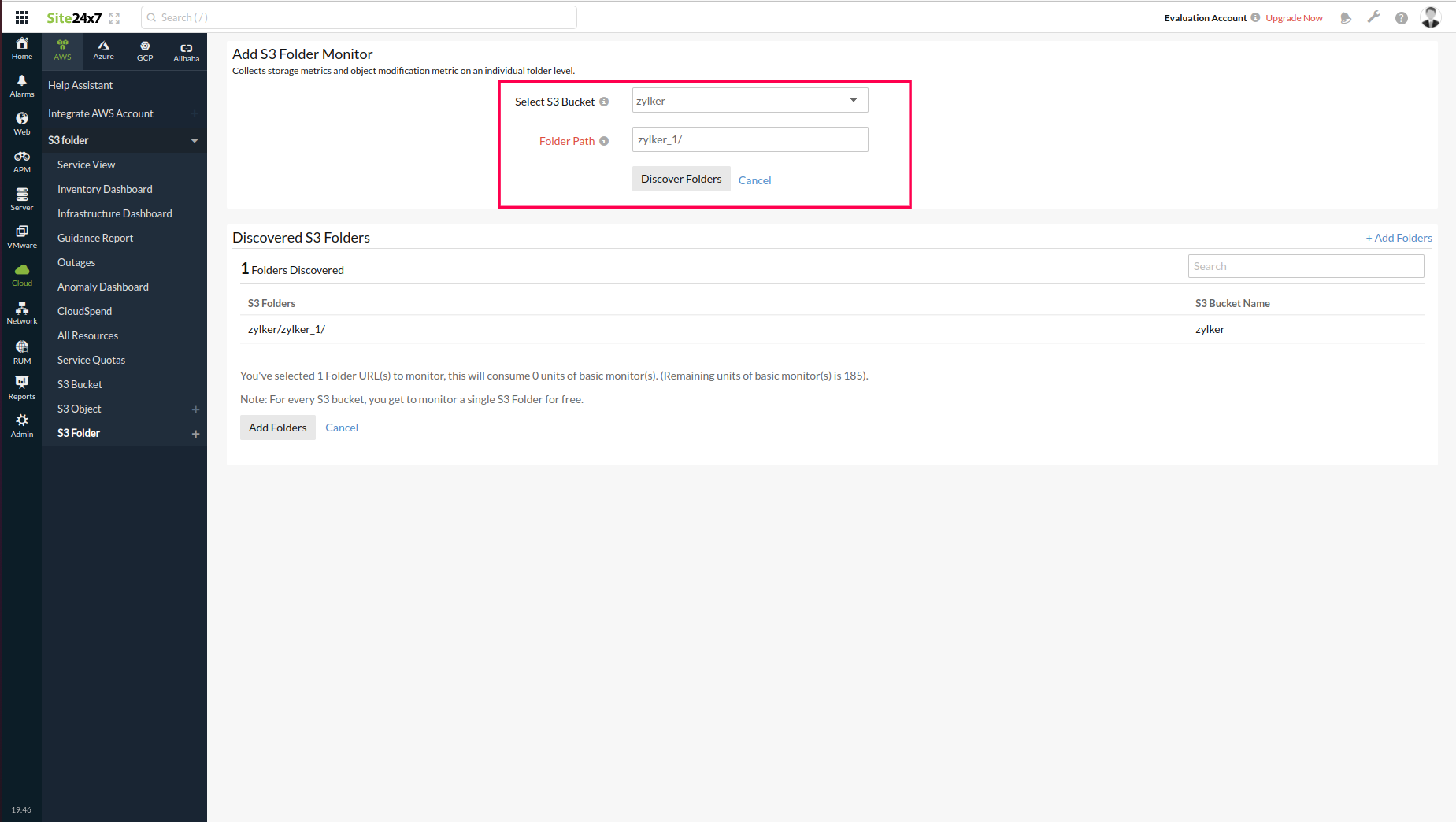 aws-add-folder s3 folder