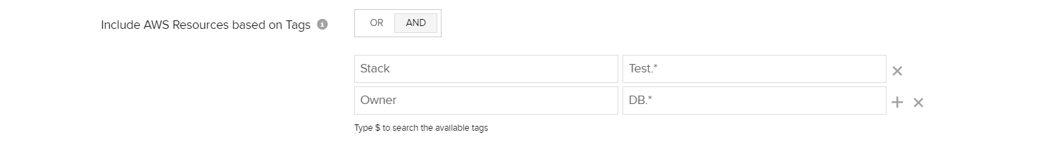 Regex Support for User defined tags Regex Support for user defined metadata