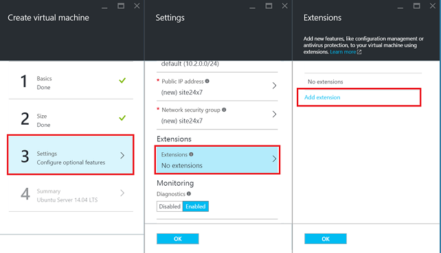 azure3 Add extensions