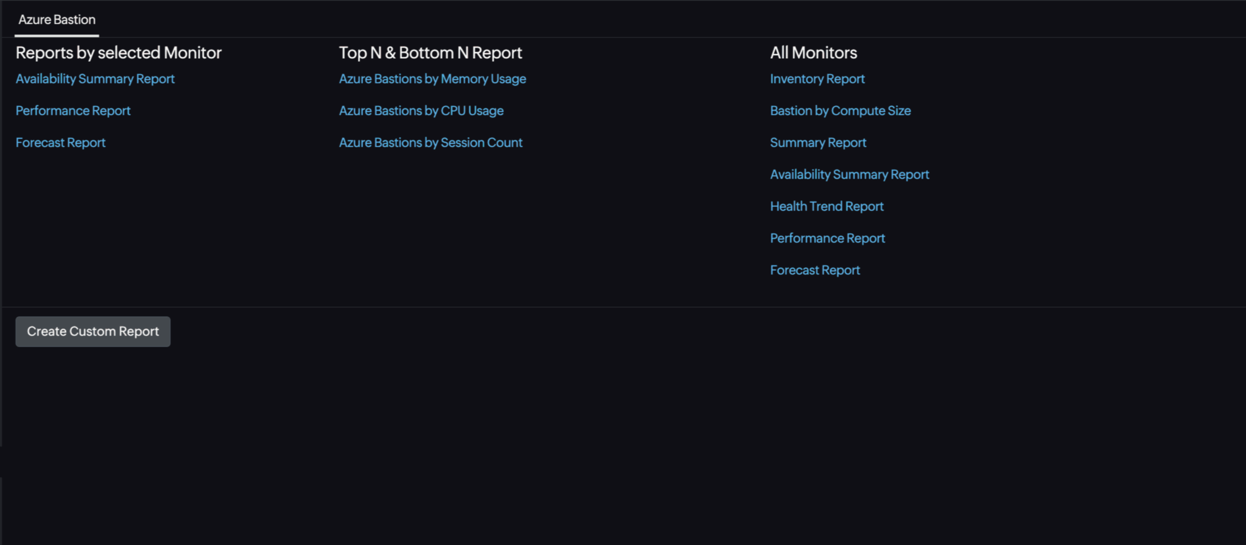 Bastion All Reports Bastion All Reports