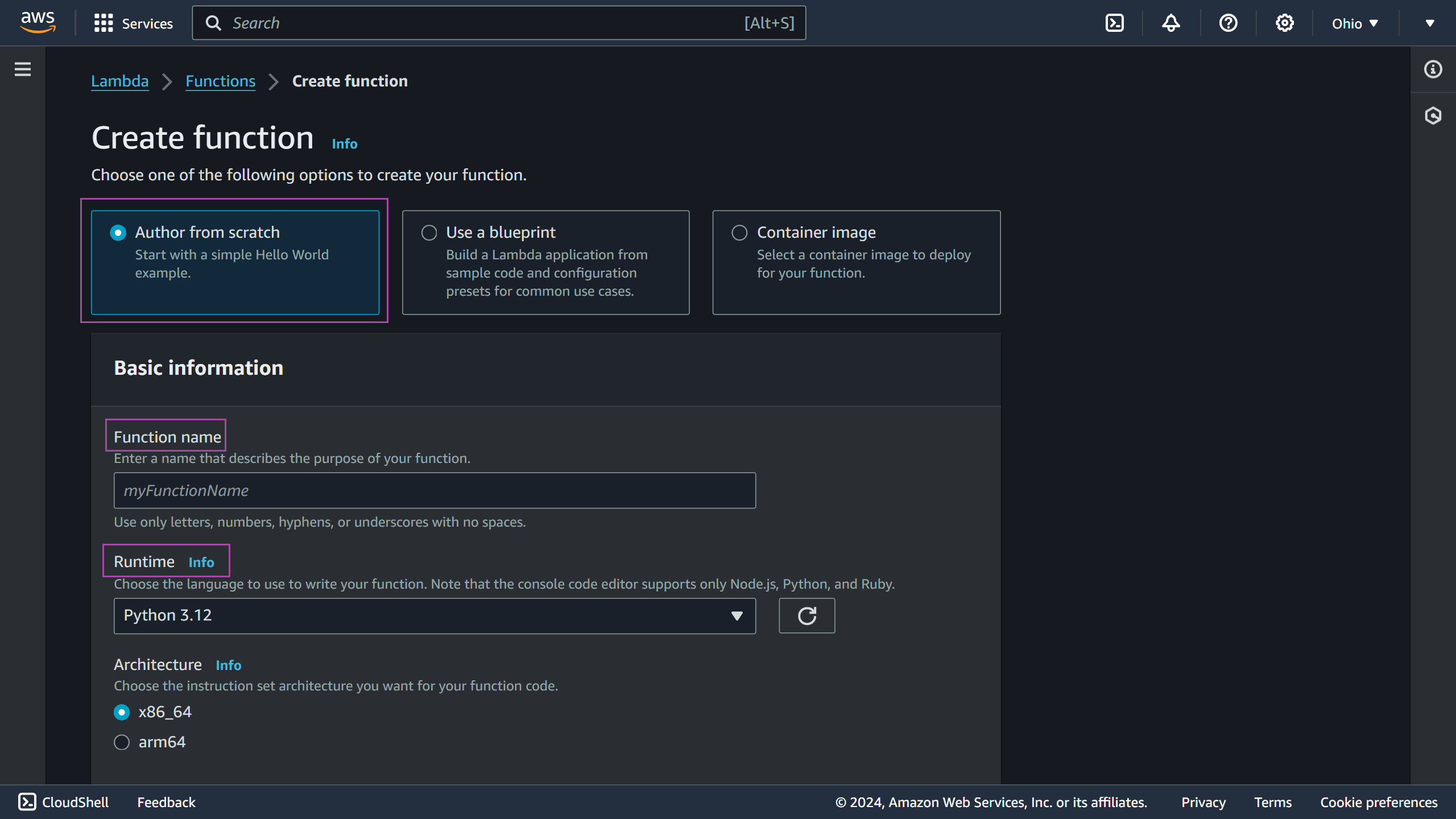lambda-author-from-scratch Lambda author from scratch