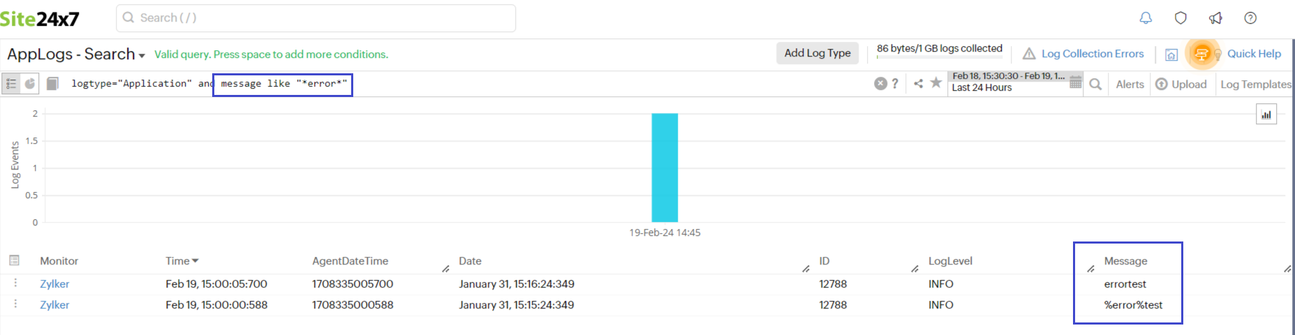 like-query-string Like query