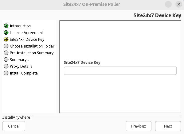 On-Premise Poller Linux Install 3