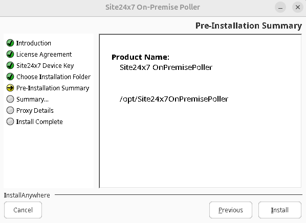 On-Premise Poller Linux Install 5
